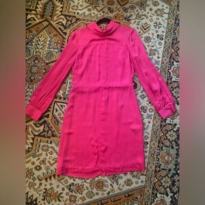 RARE Brooks Brothers Dresses | Mockneck Dress Pink Size 10